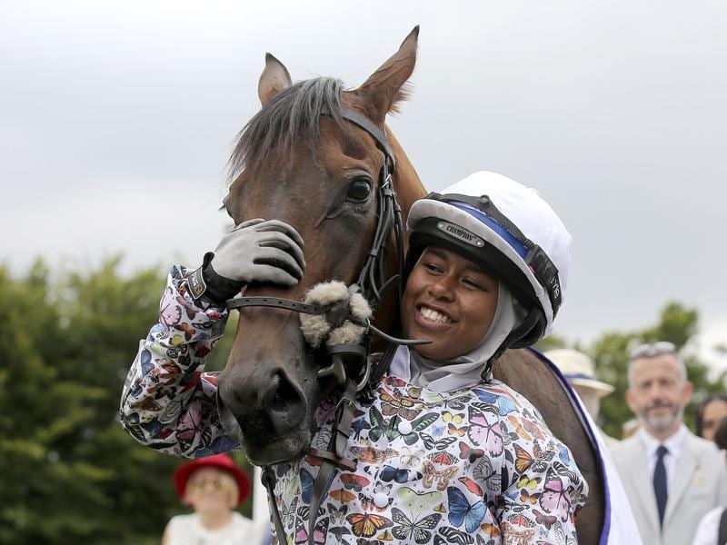 Khadijah Mellah Makes History At Goodwood