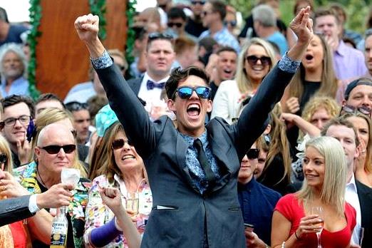 Race Day Punter Celebrates