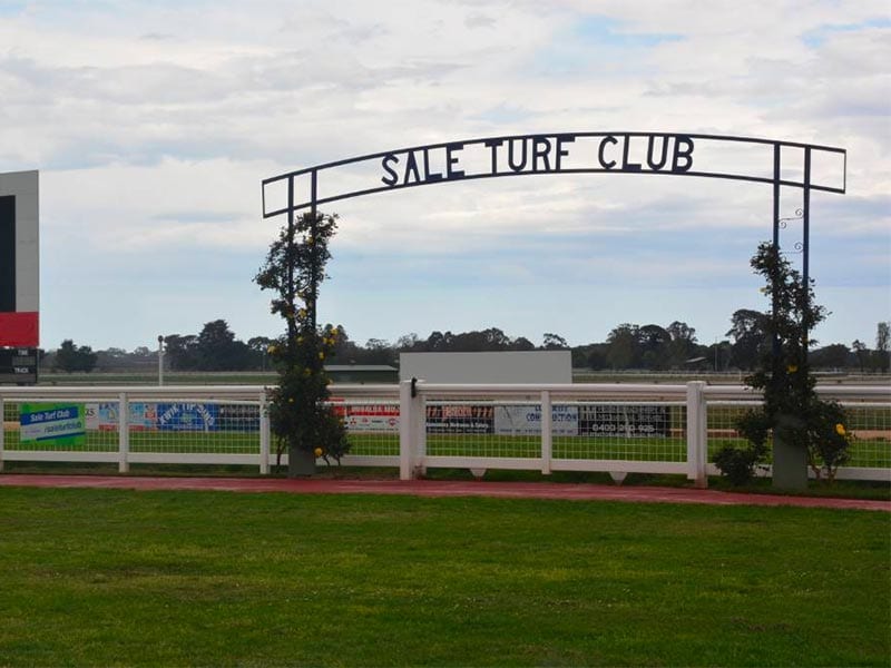 Sale races in Victoria, Australia.