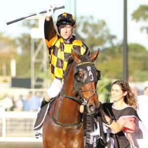 Pinarello outstays his rivals in Queensland Derby triumph