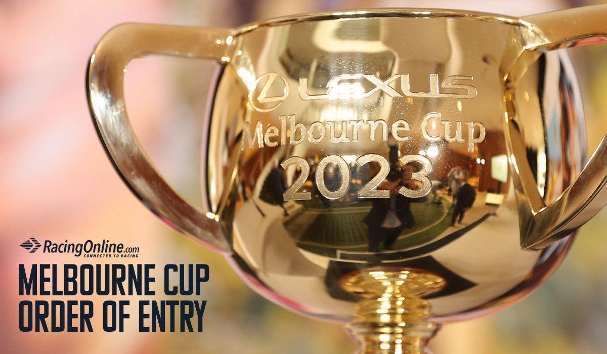 2024 Melbourne Cup order of entry