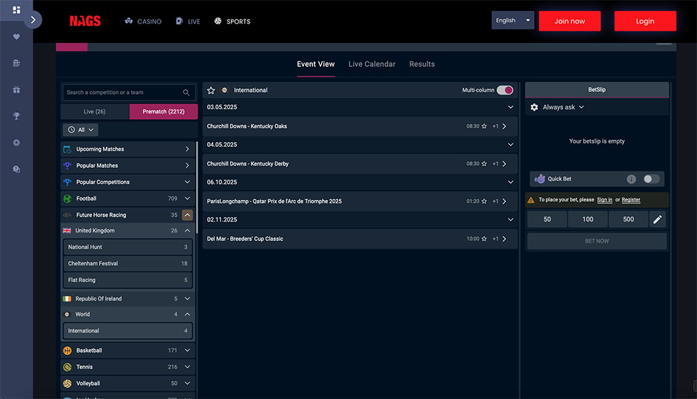 Nagsbet horse racing review 