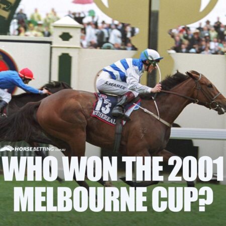 Who won the 2001 Melbourne Cup?