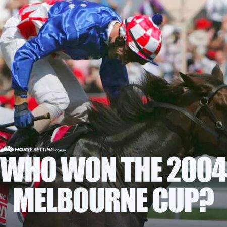 Who won the 2004 Melbourne Cup?