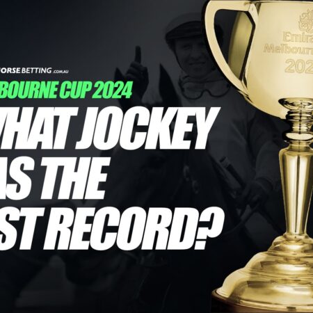 Which jockey in the 2024 Melbourne Cup has the best record?