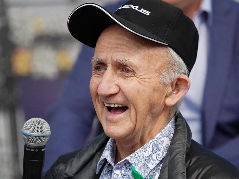 Tony Dennis, a part-owner of Melbourne Cup runner The Chosen One.