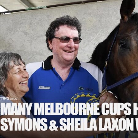 How many Melbourne Cups have John Symons & Sheila Laxon won?