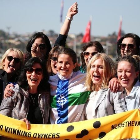 Michelle Payne trains first city winner