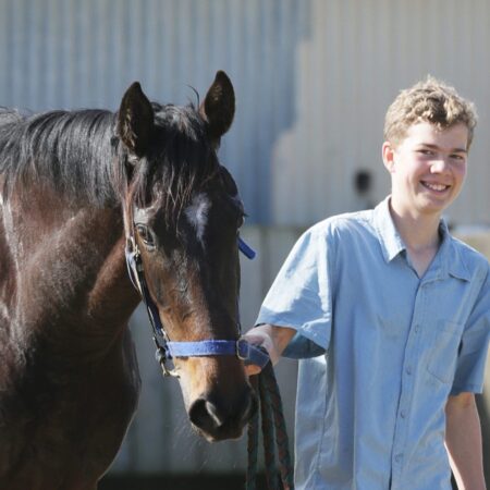 Teenager on life-changing Melbourne Cup ride