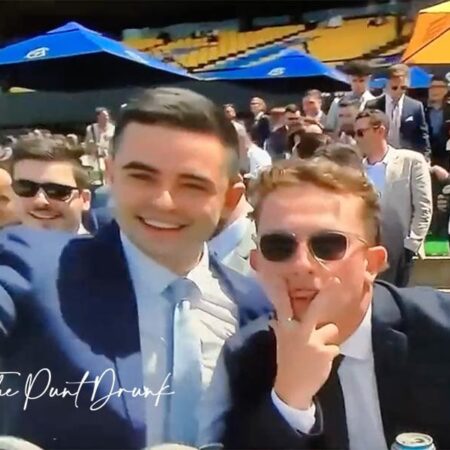 Punt Drunk: Rowdy Randy racegoers steal the show on Derby Day