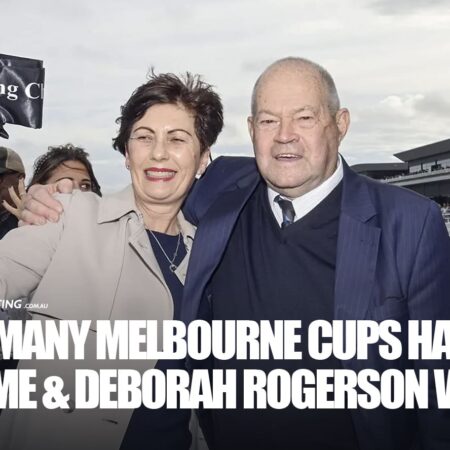 How many Melbourne Cups have Graeme & Deborah Rogerson won?