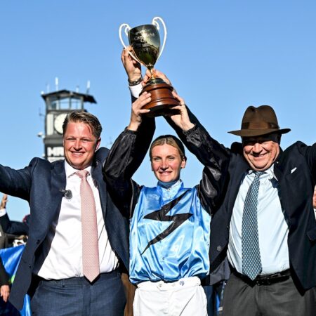 How many Melbourne Cups have Tony and Calvin McEvoy won?